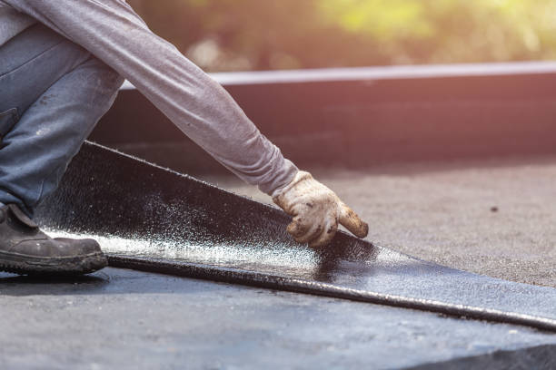 Professional Waterproofing technician working in Greenwood, PA